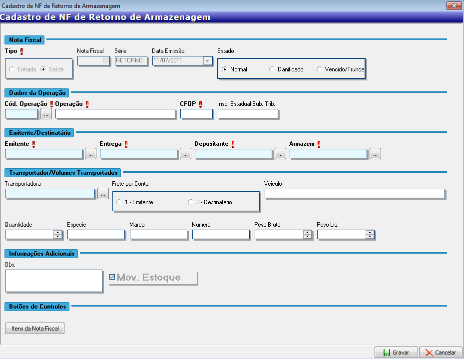 Liberación de factura para enrutamiento